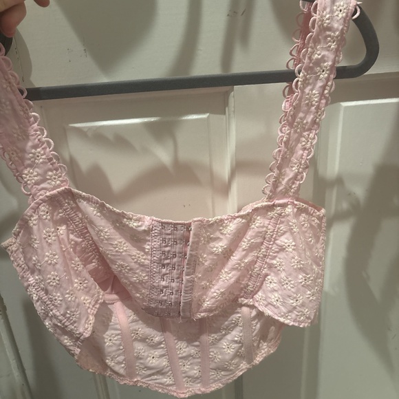 Pink Corset Top - Picture 2 of 3